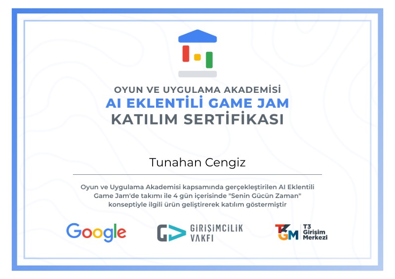 AI Eklentili Game Jam